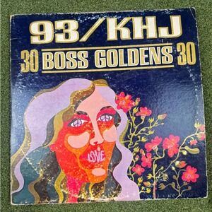 Vintage 93 KHJ Boss Goldens 30 2LP Vinyl Record Pacer Compilation 1960s Rock